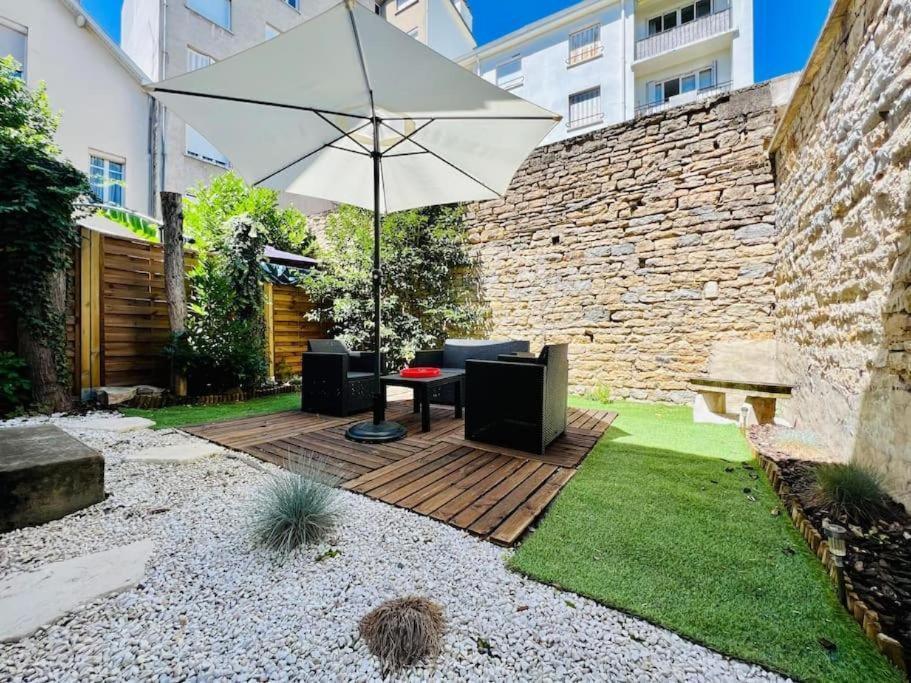 L'Eden, Apt 4 Prs Avec Jardin En Centre Ville Dijon Eksteriør bilde